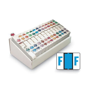 Smead® A-z Color-coded End Tab Filing Labels, A-z, 1 X 1.25, White, 500-roll, 26 Rolls-box freeshipping - TVN Wholesale